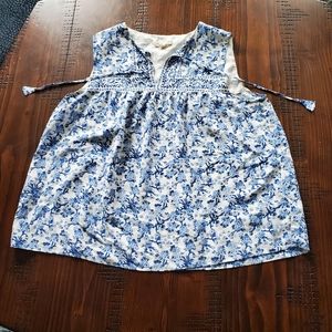 Rebecca Taylor print silk blouse